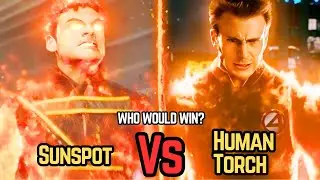 Sunspot Vs Human Torch: Who Would Win? |  Sunspot, Human Torch | What's On Hollywood