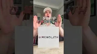 Squid - O Monolith REVIEW #shorts #rock #punk