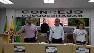 Sesi&oacute;n extraordinaria Concejo de Dosquebradas - Enero 30 de 2026.