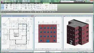 REVIT Training Introduction and 4 Storey Building - CADclips