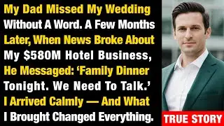 My Dad Missed My Wedding Without A Word. Months Later, When News Broke About My…