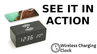 Wireless Charging Clock