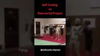 🎯 Self-Coding vs Real-World Projects 😂 #javabeginner #memes #javaexperts #funny #javadevelopment