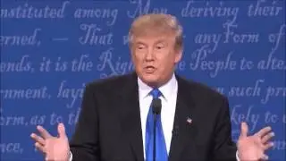 Funny moments: Hillary Clinton vs Donald Trump First US Presidential Debate
