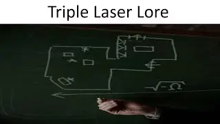 Triple laser lore meme