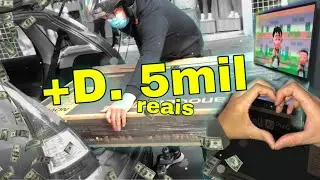 Vlog: televisao com mauser e vida propria 😱 COMPRAMOS A TV MAIS CARA DA LOJA