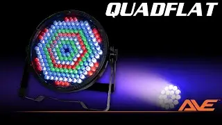 AVE QUAD-FLAT RGBW LED ParCan