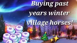 Buying the old winter village horses 🎄🐴 | Star Stable Online