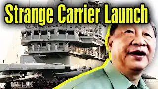 The strangest aircraft carrier launch in China