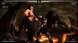 REO (Predator - Hunter) VS Zyphox (Liu Kang - Flame Fist) Online Set *NEW PATCH*