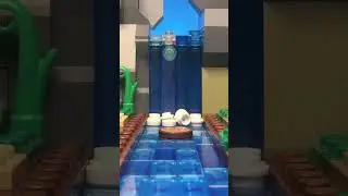 Waterfall PERFECT LOOP👌🏻  #lego #waterfall #loop #christmas #fortnite