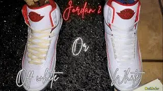 Jordan 2 Off-White Laces vs White Laces Which Looks Best?  End of Year Sneaker Comparison