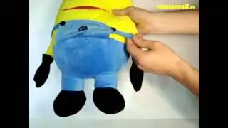 Плюшевый миньон Дэйв 45 см / Plush minion Dave 45 cm