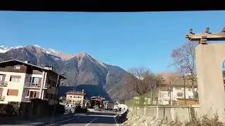 (January 2017)Comano Thermae to Madonna di Campiglio - Von Comano Thermae  Nach Madonna di Campiglio