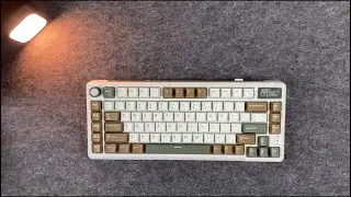 Royal Kludge L75 7900 BDT/75$ Tri-Mode Wireless Mechanical Keyboard, Olive Green