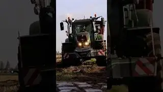 Fendt 718 ProfiPlus - Krampe Big Body 800 😎 #tractor #farming #harvest @FlyingPixelsPhotography