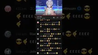 Chat sings ENEMY w/panda girl! #shorts #vtuber #enemy