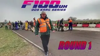 F100 Spirit of the 90's. UK Karting Series. Round 1. Part 2 - #racingwo1f