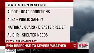 EMA response to severe weather