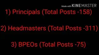 PPSC Recruitment | Principal, Headmaster & BPEO
