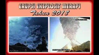 Rekaman CCTV Erupsi Eksplosif Merapi 2018
