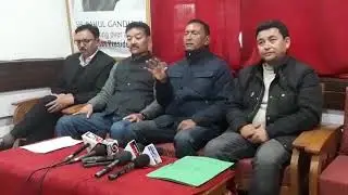 District Congress Committee Leh Press Conference