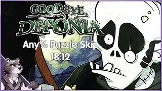 Goodbye Deponia - Speedrun - Any% 18:12