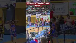 🦅EL CUERVO CON TREMENDA CLAVADA AGRESIVA🏀TBS BARAHONA 2025 #shorts #viral #basketball #tbsbarahona