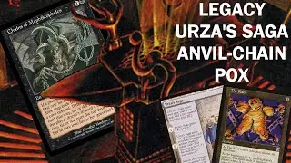 4 CHAINZ!!! Legacy Anvil Chains Loam Pox! Urza's Saga Prison with a classic EDH combo! MTG MH2