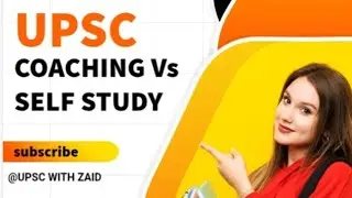 Live🛑 COACHING VS SELF-STUDY FOR UPSC