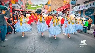 Morenada Poderosa Illimani - Cholitas | Ensayos 2024 Gran Poder