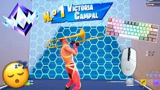 QUIERO SER UN PRO EN FORTNITE ASMR 😴0 DE PING VS 100 DE PING | Keyboard & Mouse Sounds 😍360FPS 4K