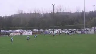 Great defence in bad weather - footage taken with Vantage Point portable video tower