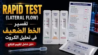 Lateral Flow Immunochromatography  Assay  شرح تقنية الكروت وتفسير الخط الضعيف ونحل المشكلة ازاى