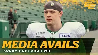 U Sports to CFL Transition | WR Kolby Hurford | 2025 ROOKIE CAMP | 05.08.25