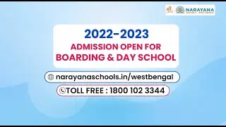 Join the 2 Year Integrated Course of the Narayana Schools in West Bengal