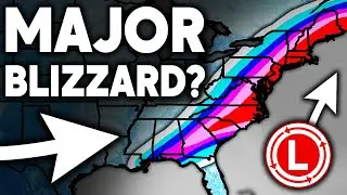 Models Show a HUGE East Coast Snowstorm THIS WEEKEND...