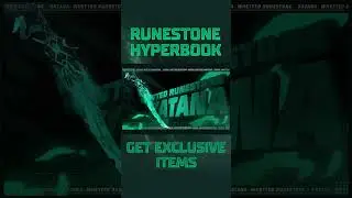 Will you dare to unleash the runic power?Get exclusive items from Runestone Hyperbook!