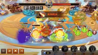 EoC- Xeron Inferno with Unholy Triad vs. Astral Tower with Holy Trinity Test Run Raw