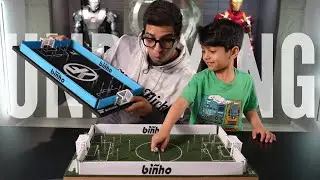 KhanFlicks Plays Bi&ntilde;ho - Soccer Flicking Game Board