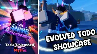 EVOLVED TODO SHOWCASE ANIME VANGUARD NEW META ABILITY OR TRASH ? - Roblox