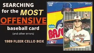 BILLY RIPKEN F@&! FACE CARD SEARCH & OTHER ERRORS