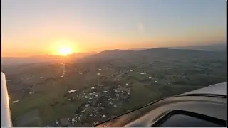 Pretty Sunset Flight at Boonah to End 2025