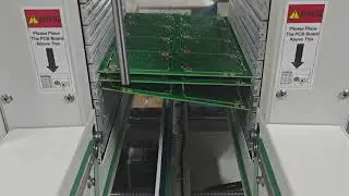 Goldland Mini Inline PCB Loading in SMT Production Lines