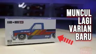 AMERIKA RASA JDM, DIECAST KAIDO HOUSE X MINI GT CHEVROLET SILVERADO BLUE
