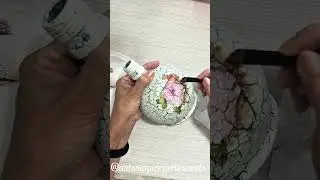 DIY Ideia de garrafa de vidro decorada ! Como fazer o Craquelê caseiro ! #diy 