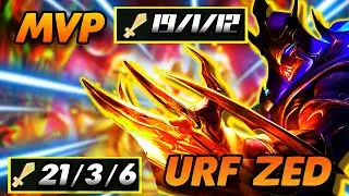 I MADE A FRIEND, HE MY ENEMY NOW | URF ZED WILD RIFT