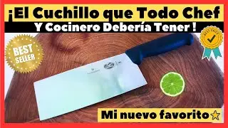 Descubre Por Qu&eacute; Necesitas Este Cuchillo de Chef Victorinox Tipo Chino  en Tu Cocina
