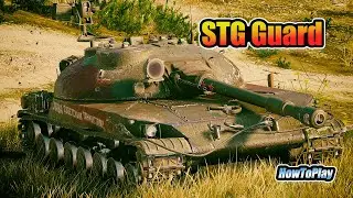СТГ Гвардеец - 8 Фрагов 6.7К Урона - Плоская башка на фарме! - World Of Tanks