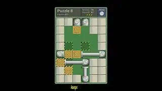 Pushing Machine (Impossible) Level Puzzle 8 - Perfect Solution